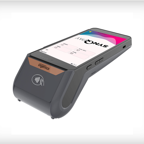 מסוף אשראי נייד INGENICO DX8000 כולל סים מדפיס קבלות